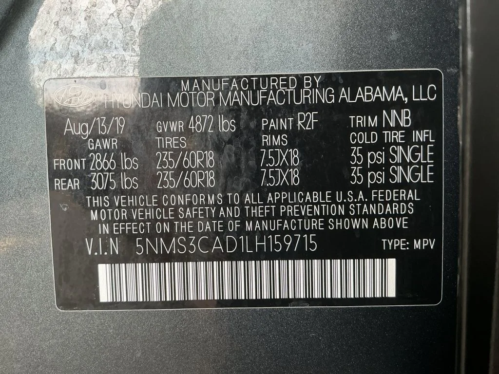 Used 2020 Green Hyundai SEL image 30