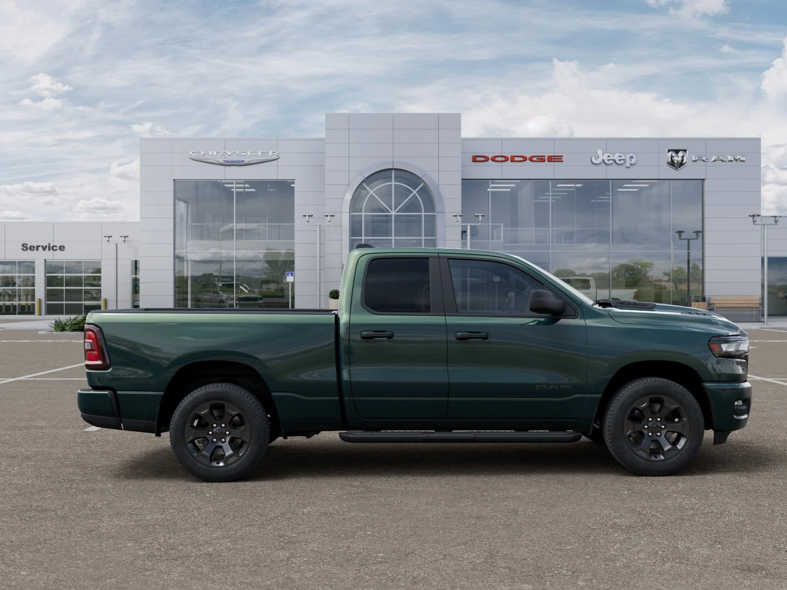 New 2026 Serrano-Green Metallic Exterior Paint RAM Express image 48
