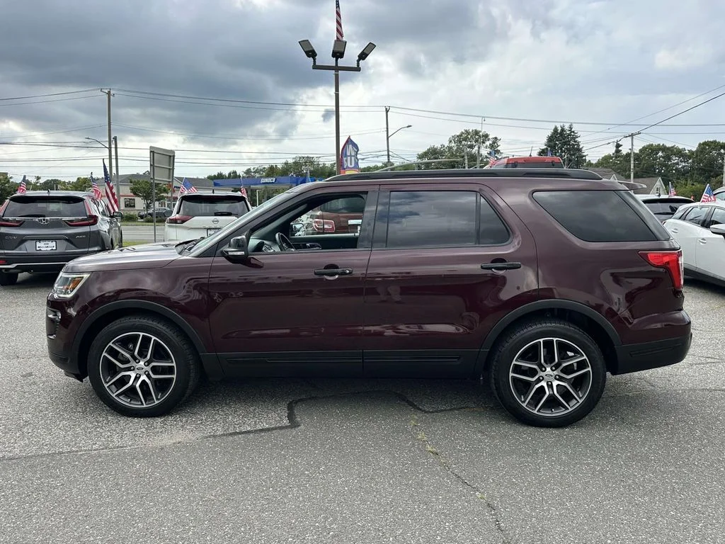 Used 2018 Burgundy Ford Sport image 8