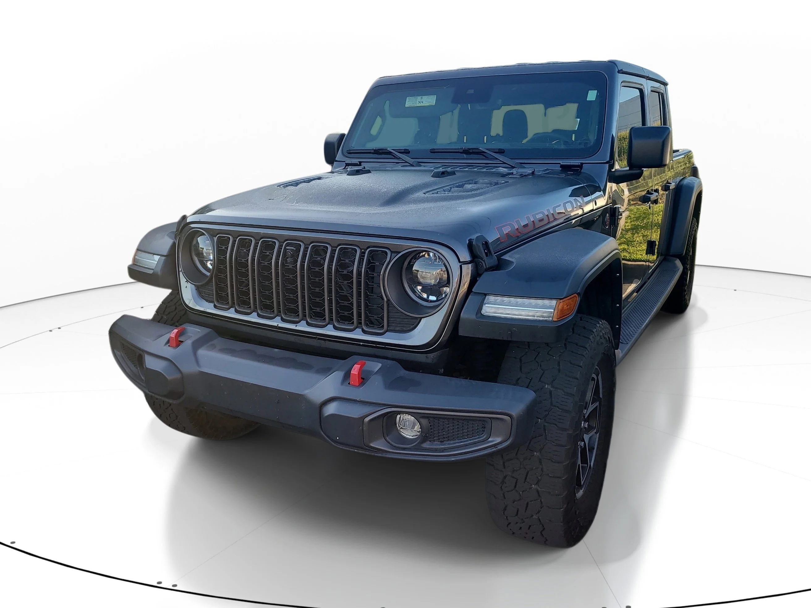 Used 2024 Granite Crystal Metallic Clearcoat Jeep Rubicon image 3
