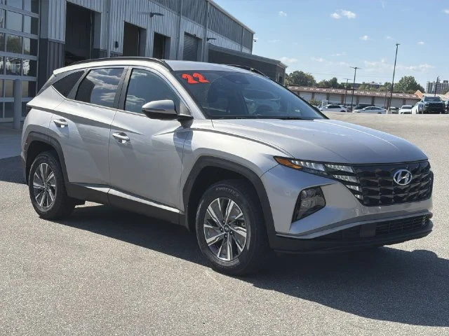 Used 2022 Silver Hyundai Blue image 15