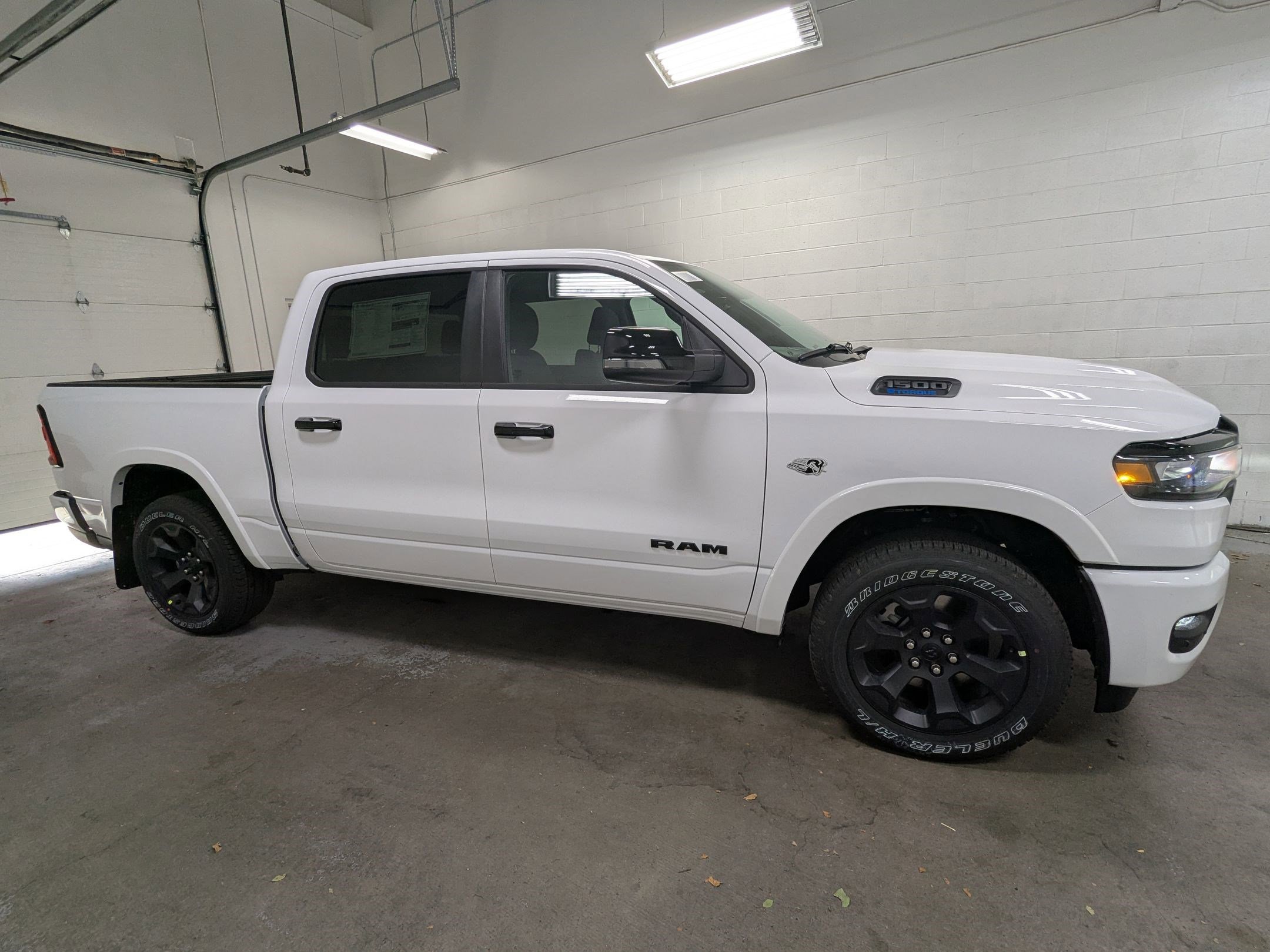 New 2026 Bright White Clear-Coat Exterior Paint RAM Big Horn image 3