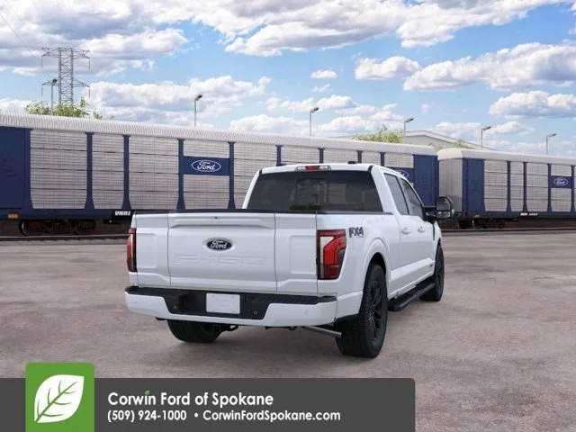 New 2026 Star White Metallic Tri-Coat Ford Lariat image 9