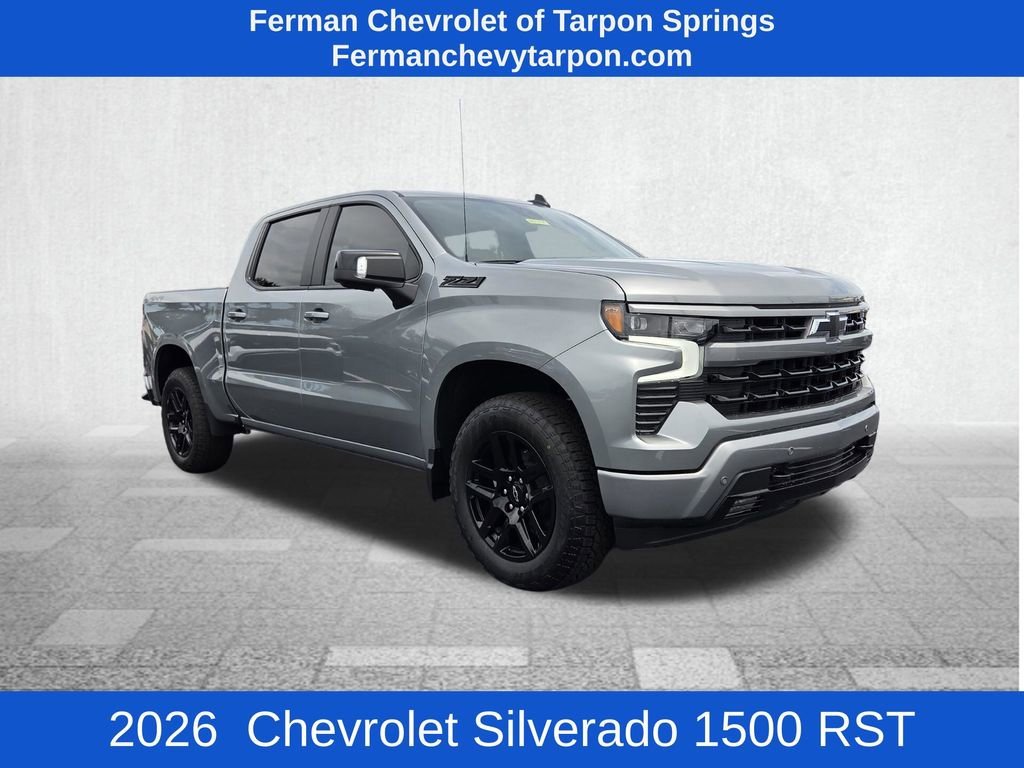 New 2026 Sterling Gray Metallic Chevrolet RST image 1