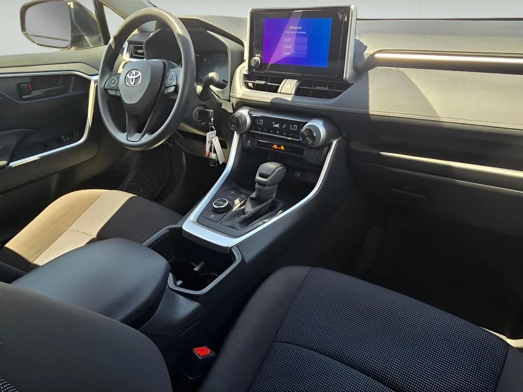 Used 2025 Midnight Black Metallic Toyota Hybrid LE image 11