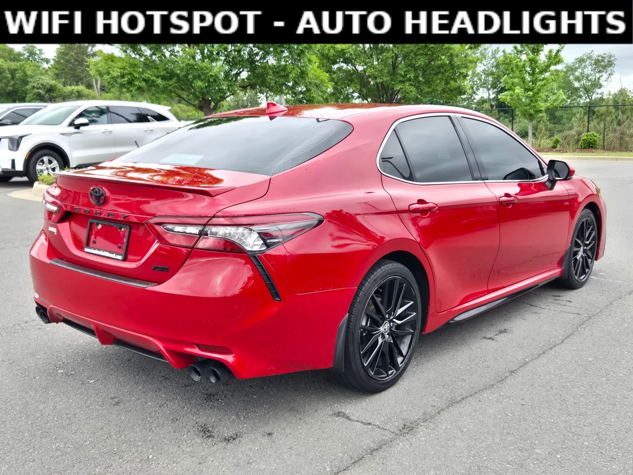 Used 2022 SUPERSONIC RED Toyota XSE image 7