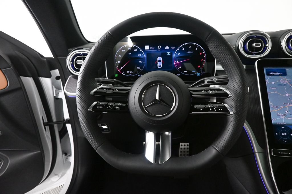 New 2026 MANUFAKTUR Moonlight White Metallic Mercedes-Benz CLE 300 image 2