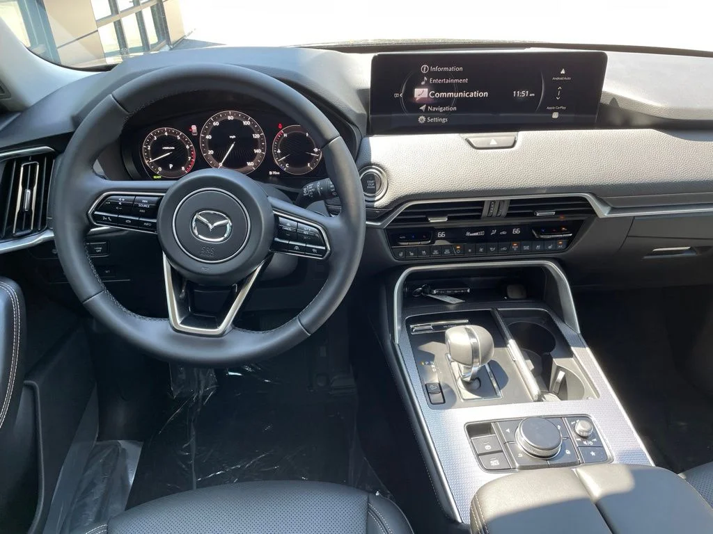 New 2026 Deep Crystal Blue Mica Mazda 3.3 Turbo Premium Sport AWD image 14
