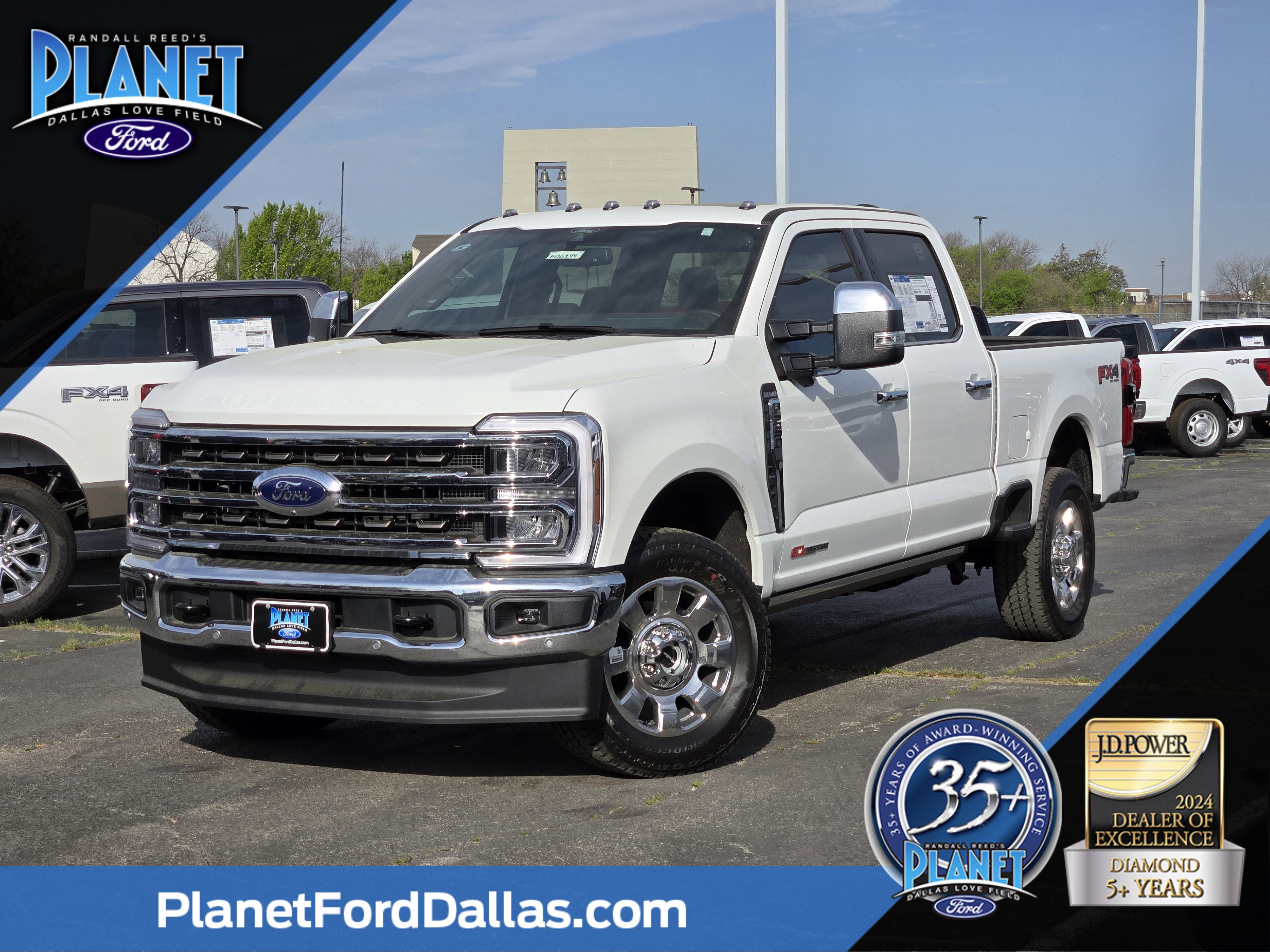 New 2026 Star White Ford F-250 King Ranch image 1