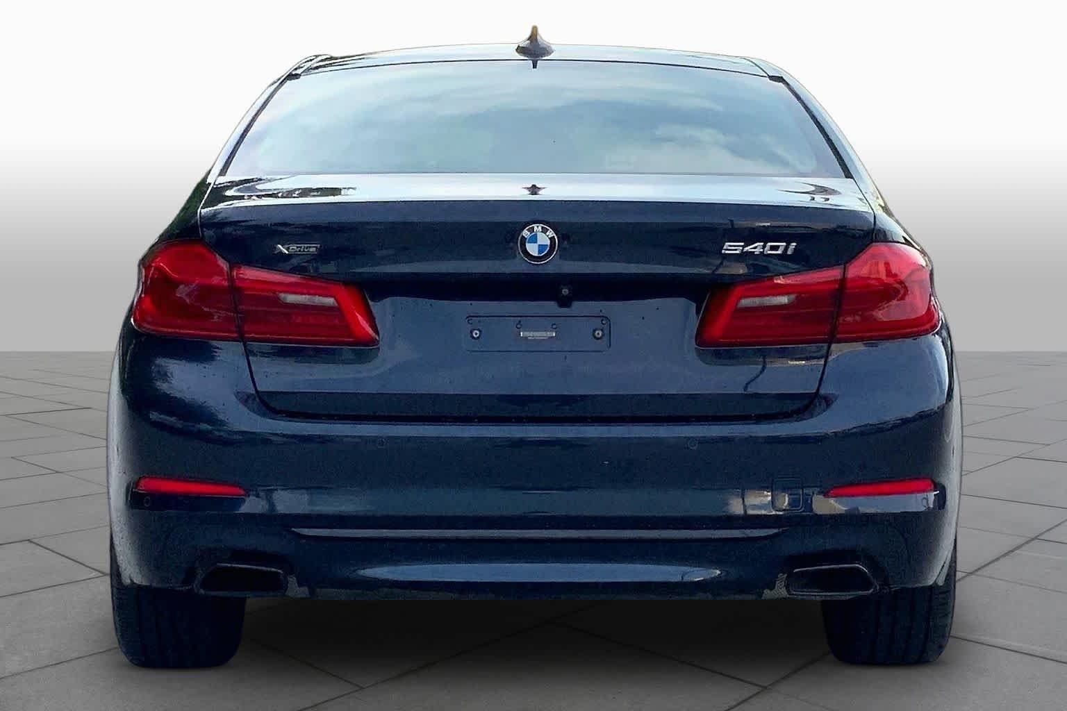 Certified Used 2017 Bluestone Metallic BMW 540i xDrive image 5