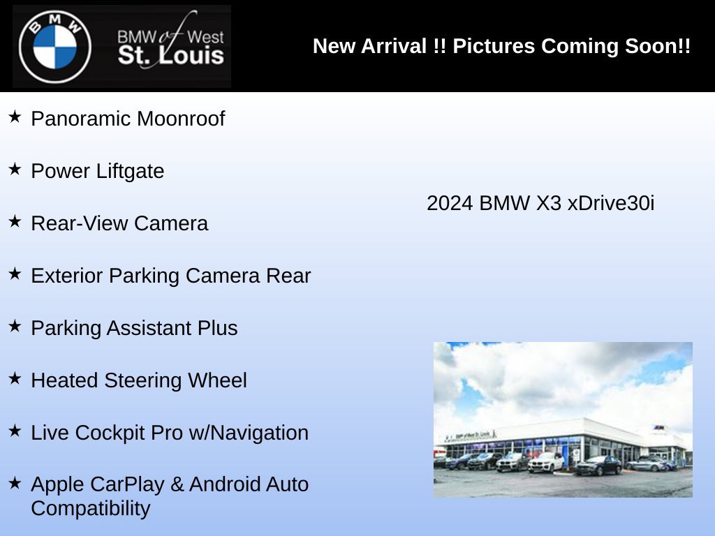 Used 2024 Gray BMW xDrive30i image 4