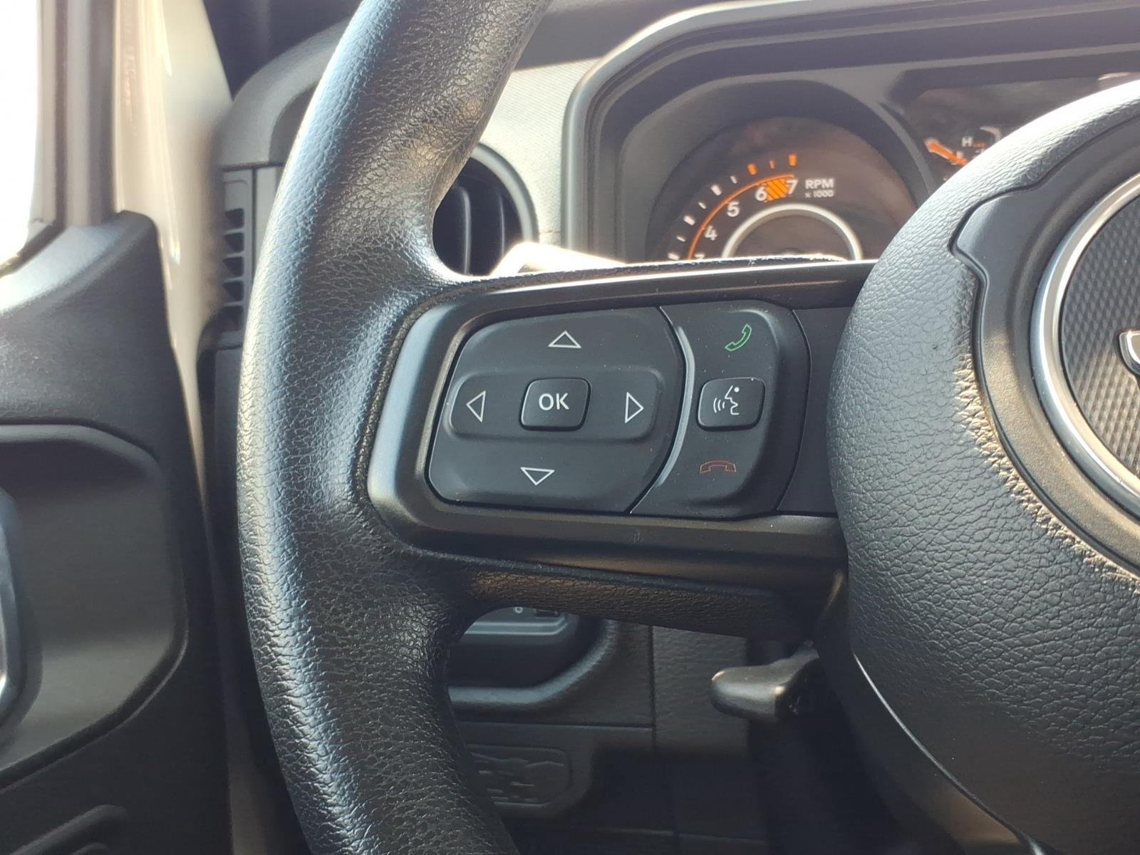 Used 2025 Bright White Clearcoat Jeep Sport image 25