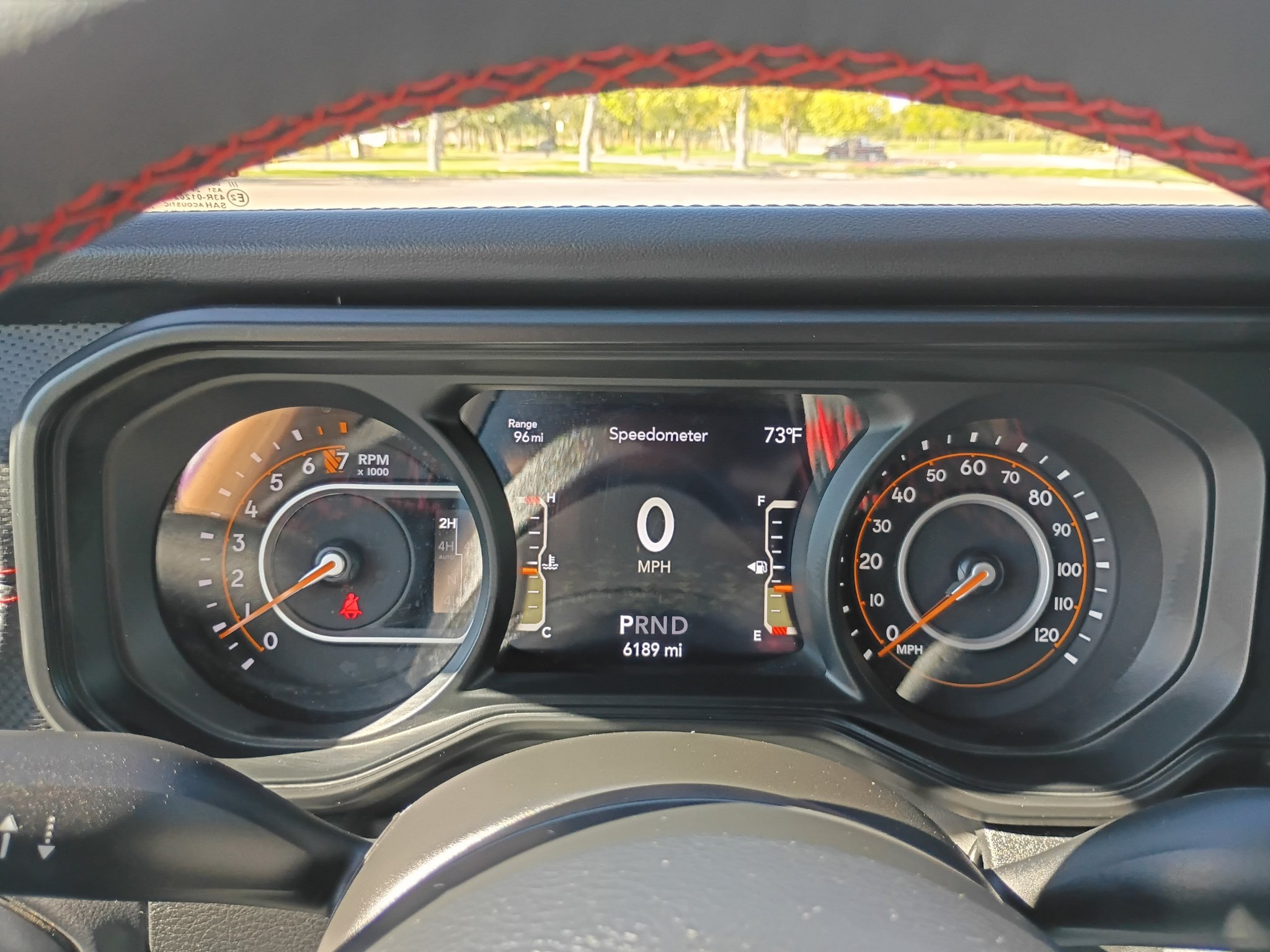 Used 2024 Bright White Clearcoat Jeep Rubicon X image 28