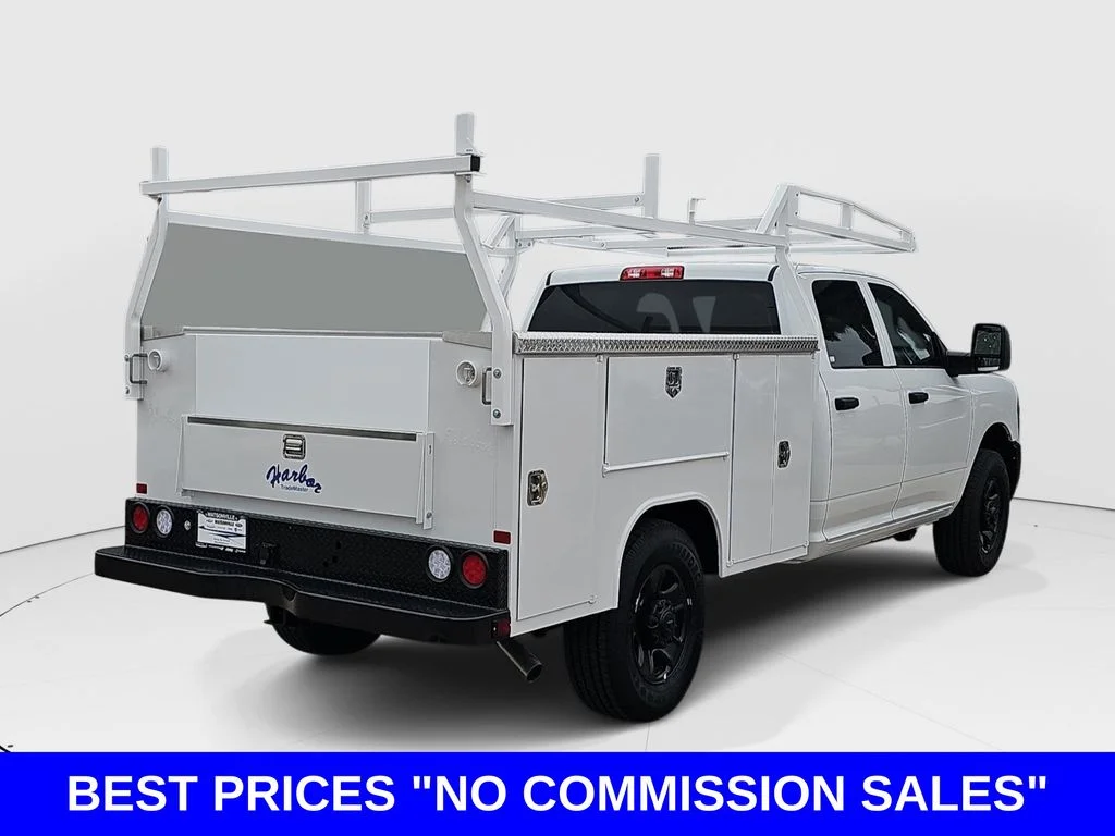 New 2026 Bright White Clear-Coat Exterior Paint RAM Tradesman image 3
