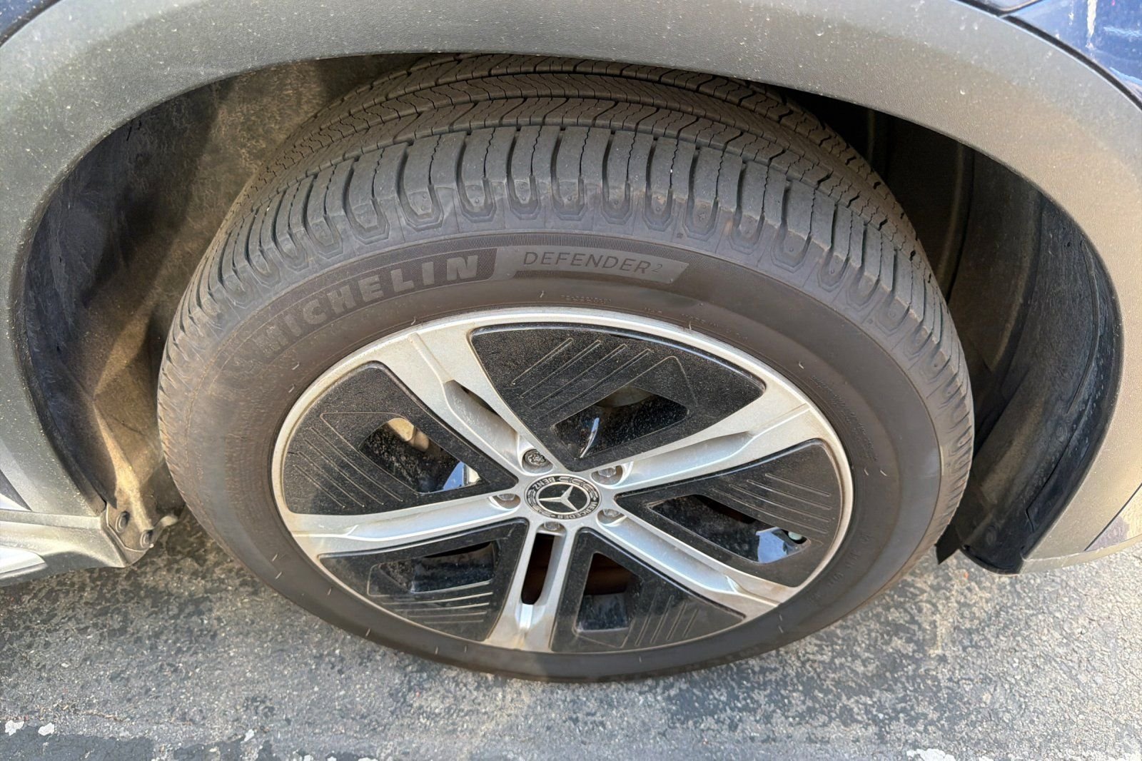 Certified Used 2023 Blue Mercedes-Benz 350+ SUV image 7