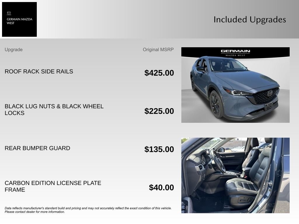 Used 2023 Gray Mazda 2.5 S Carbon Edition image 10