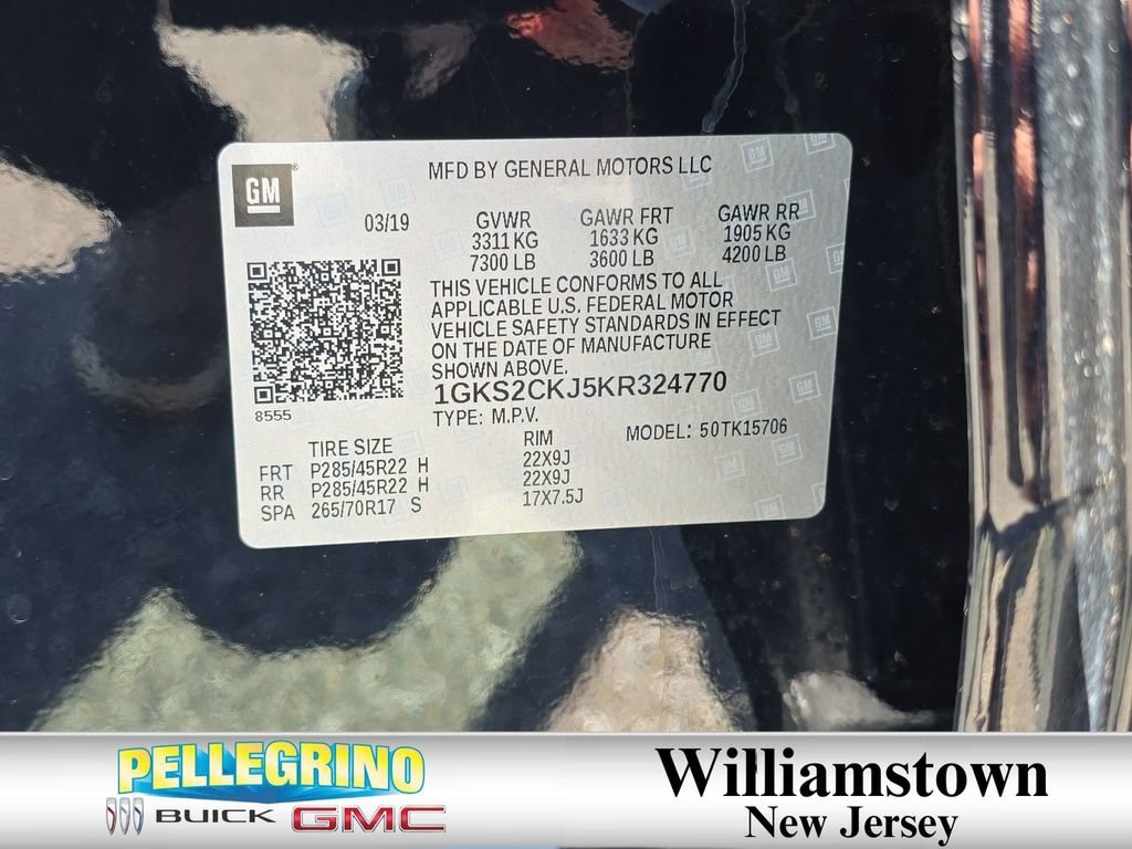 Certified Used 2019 ONYX BLACK GMC Denali image 35