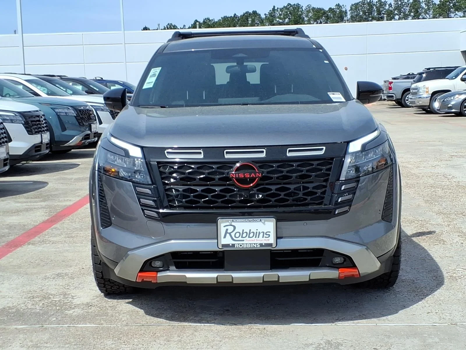 2026 Nissan Pathfinder Rock Creek® Gray at Robbins Nissan