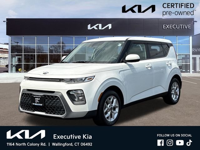 Certified Used 2020 White Kia S image 1