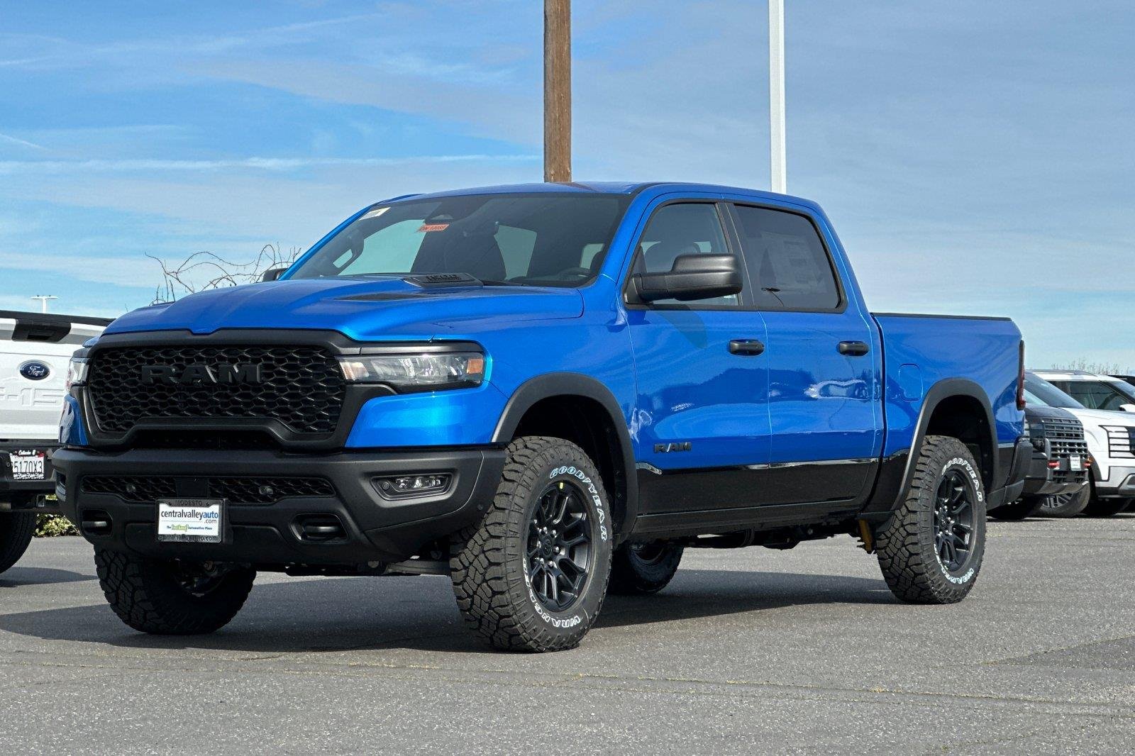 New 2026 Hydro Blue Pearlcoat Ram Rebel image 8