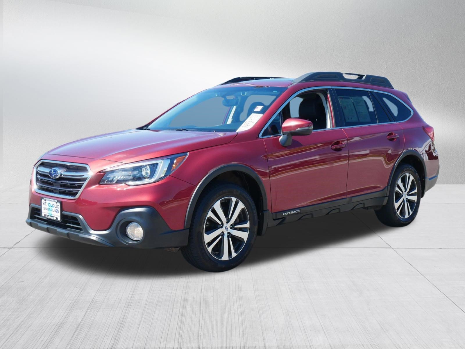 Used 2019 Crimson Red Pearl Subaru Limited image 3