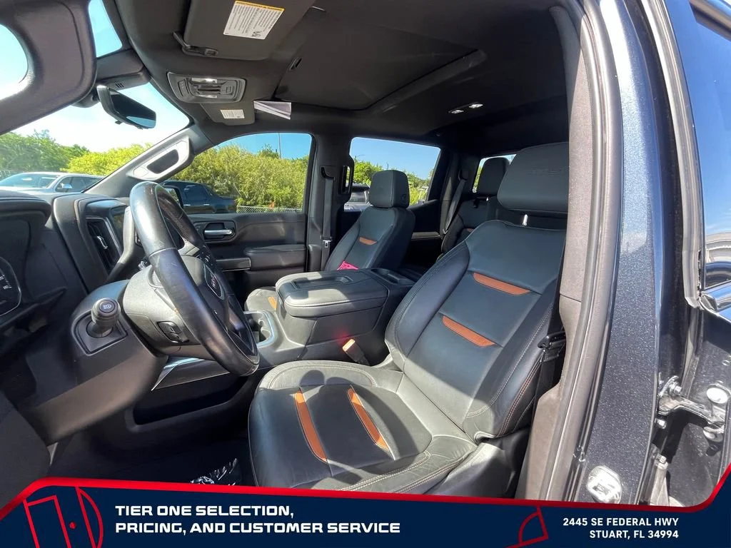 Used 2021 DARK SKY METALLIC GMC AT4 image 16