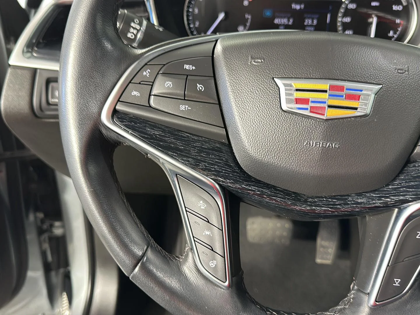 Used 2023 Argent Silver Metallic Cadillac AWD Premium Luxury image 13