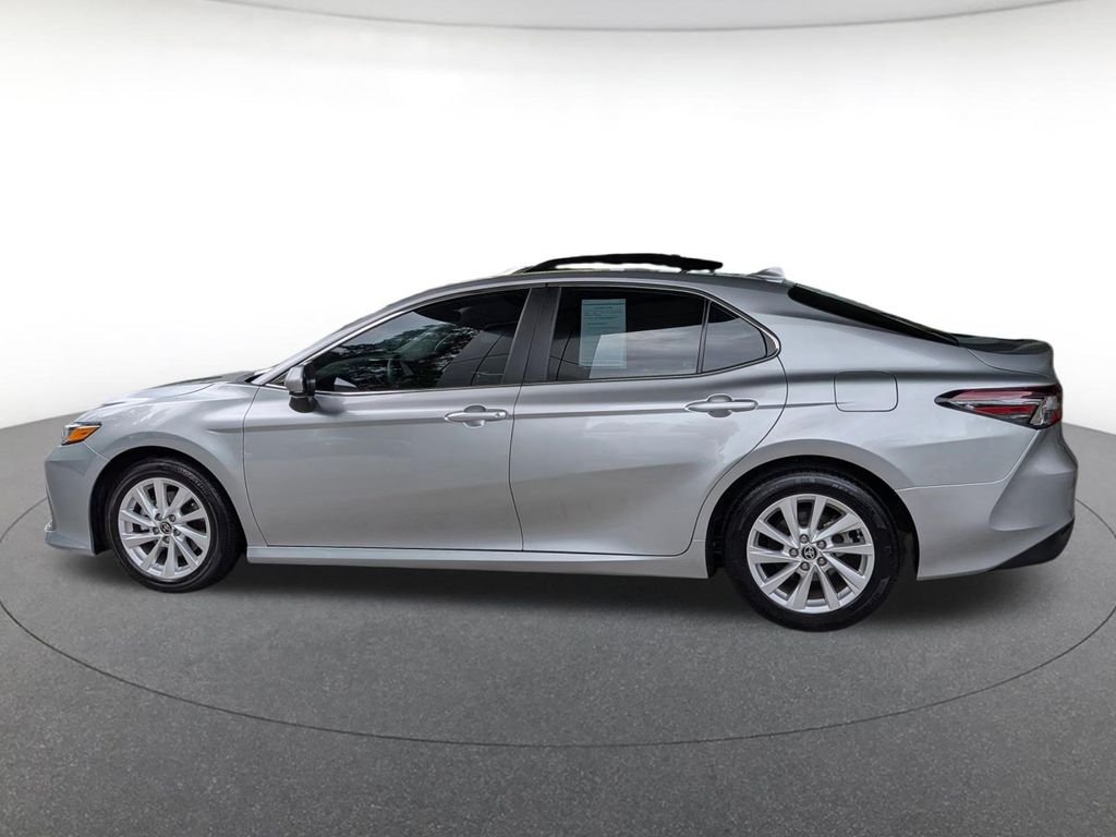 Certified Used 2023 Silver Toyota LE image 3