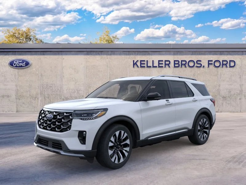 New 2026 Space White Metallic Ford Platinum image 25