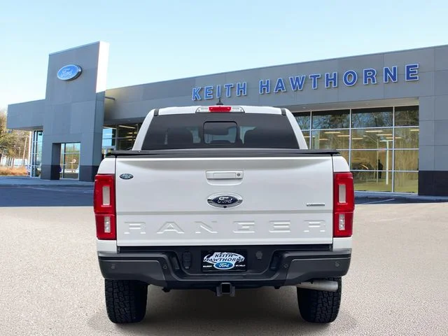 Used 2019 White Platinum Clearcoat Ford Lariat image 5