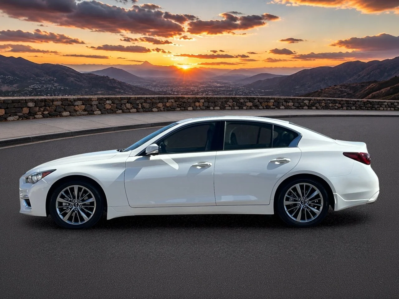 Certified Used 2023 Majestic White INFINITI Luxe image 3