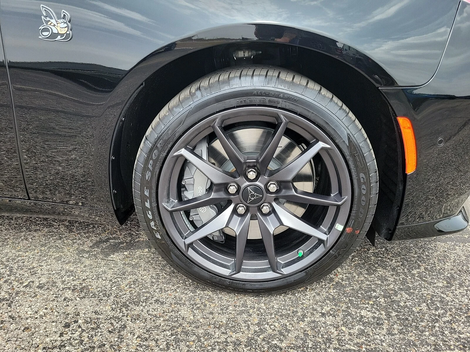 New 2026 Diamond Black Crystal Pearlcoat Dodge SCAT PACK 4-DOOR AWD image 8