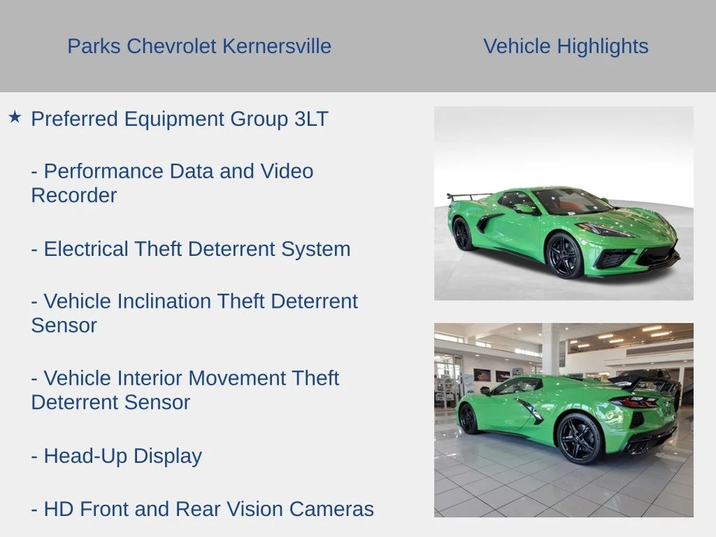 Used 2026 Green Chevrolet Stingray image 22