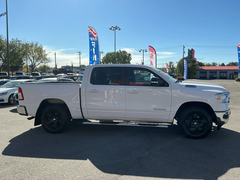 Used 2022 Bright White Clearcoat Ram Big Horn image 4