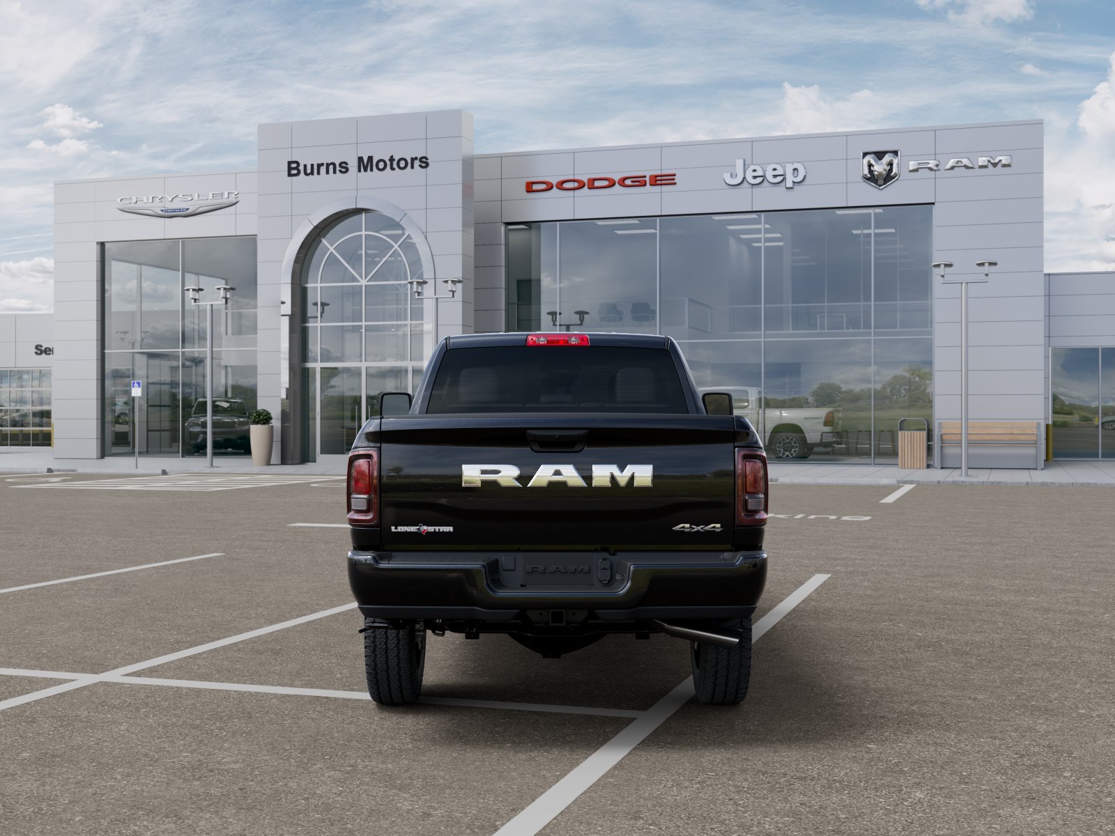 New 2026 Diamond Black Crystal Pearlcoat RAM Lone Star image 33