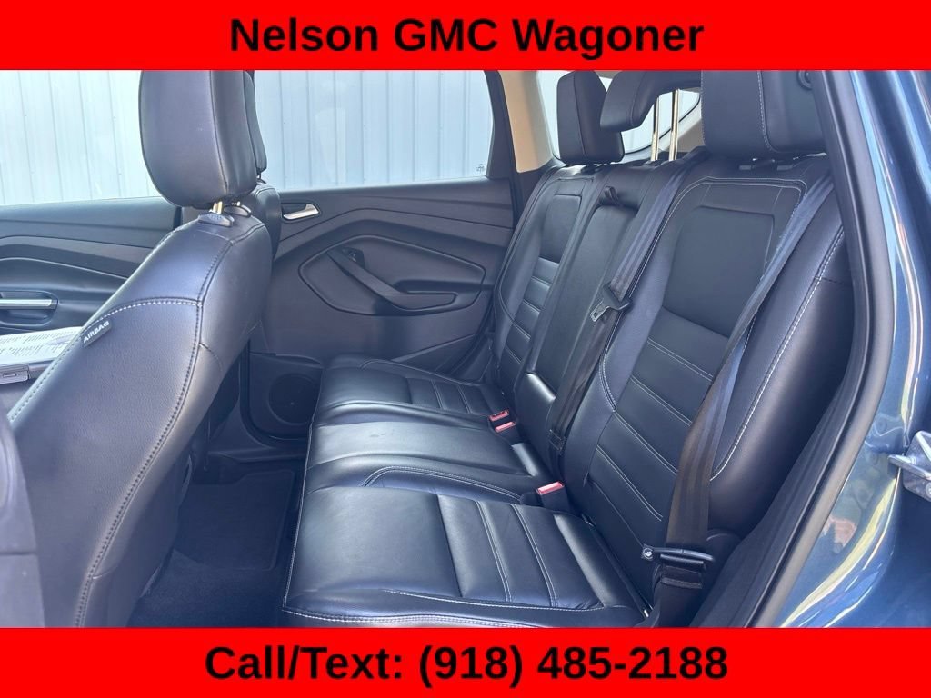 Used 2018 Blue Ford Titanium image 10