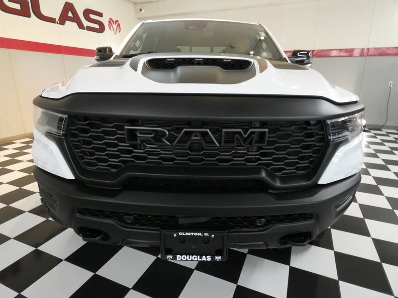 New 2026 Bright White Clear-Coat Exterior Paint RAM RHO 4x4 Crew Cab 5