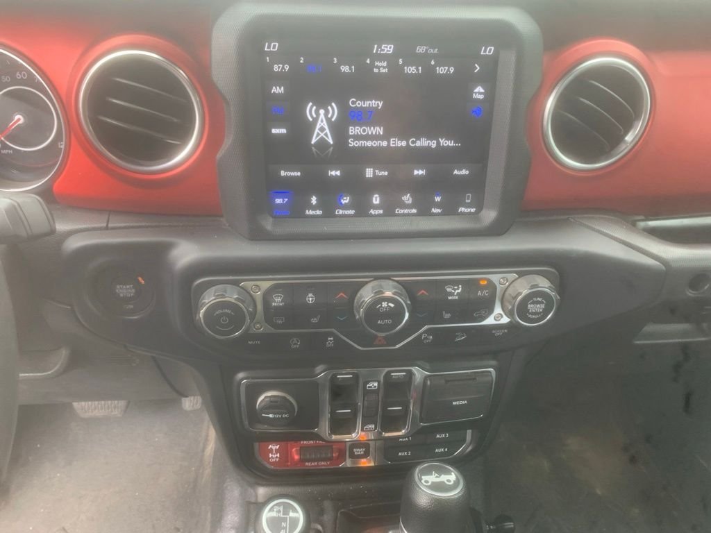 Used 2019 Granite Crystal Metallic Clearcoat Jeep Unlimited Rubicon image 15