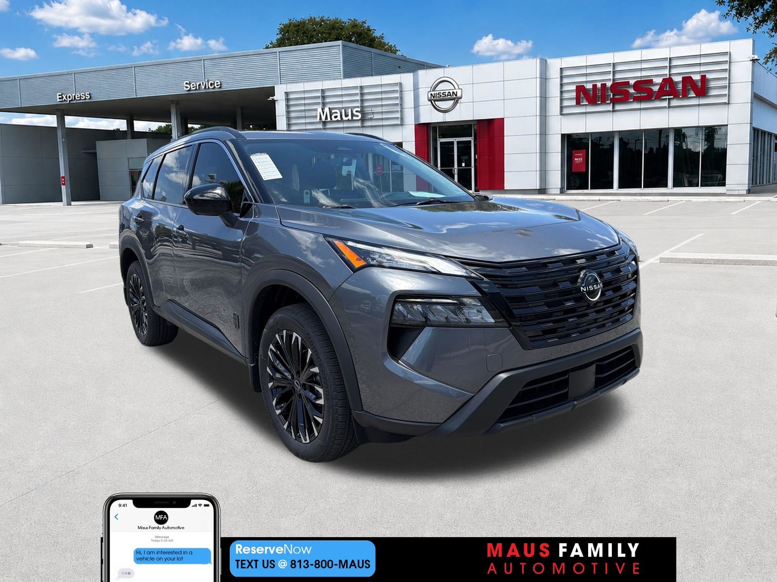 New 2026 Gray Nissan Dark Armor image 1