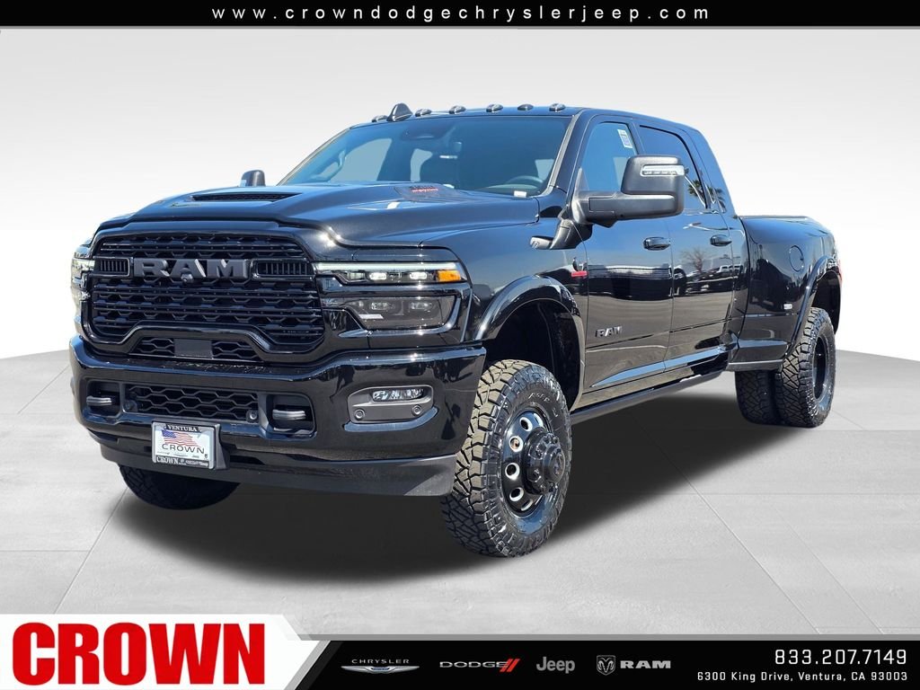 New 2026 Diamond Black Crystal Pearl-Coat Exterior Paint RAM Limited image 1