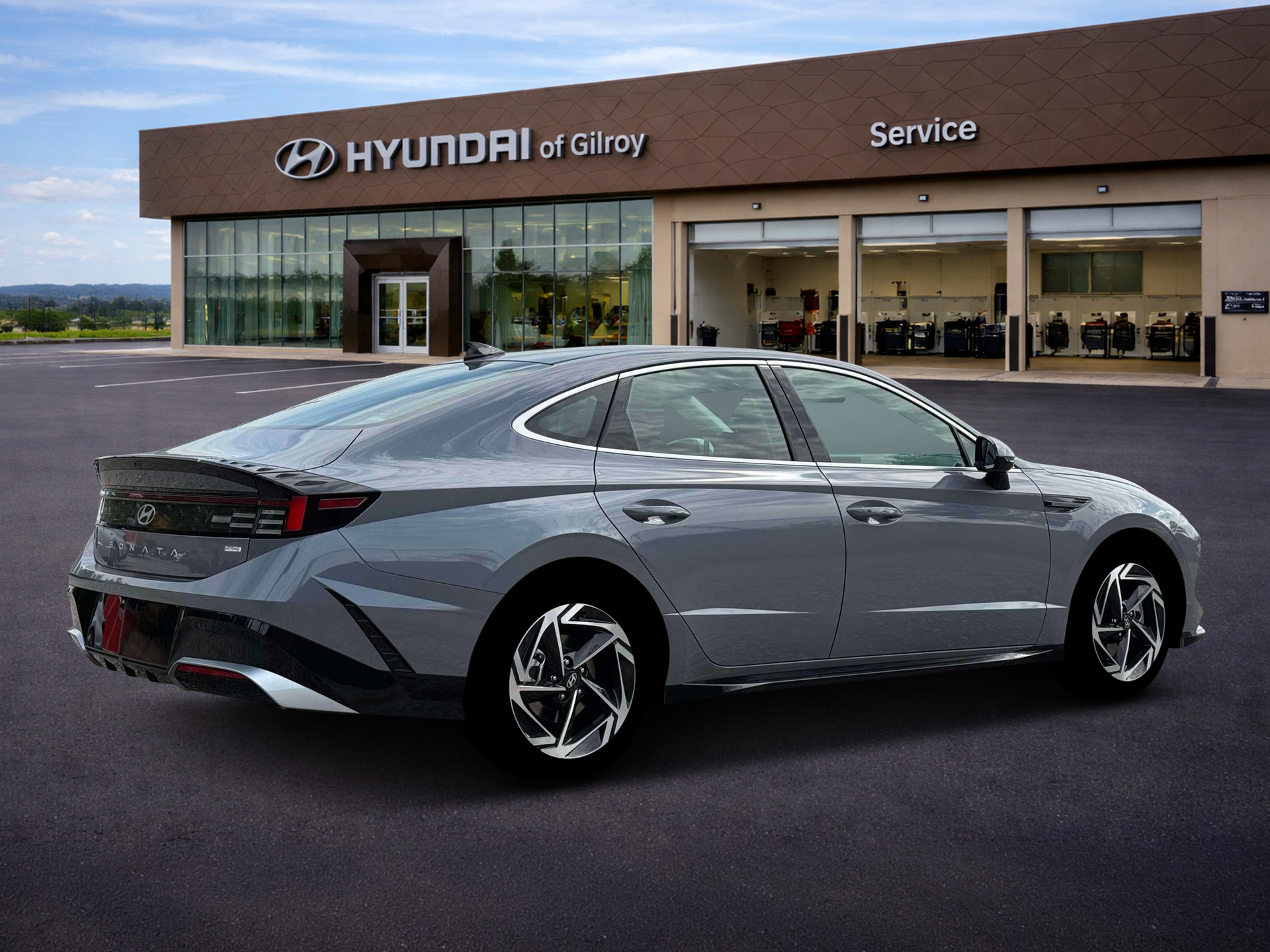 New 2026 Blue Hyundai SEL Sport image 9