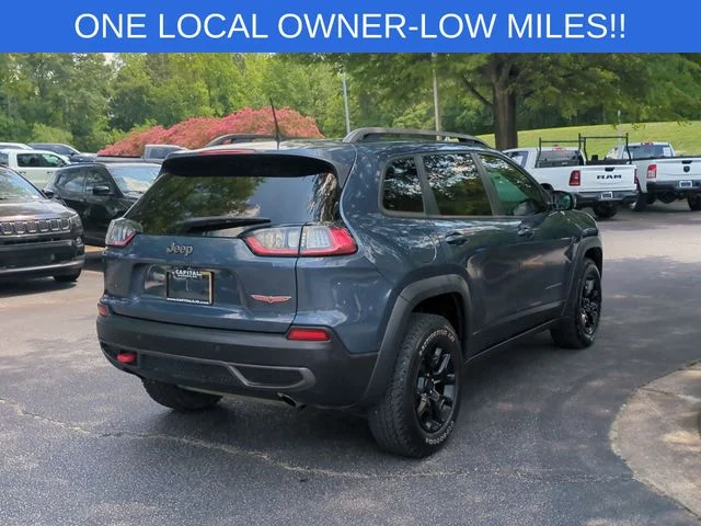 Used 2019 Blue Jeep Trailhawk image 5