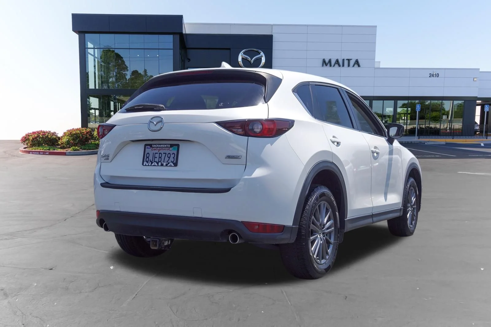 Used 2019 Snowflake White Pearl Mica Mazda Touring image 3