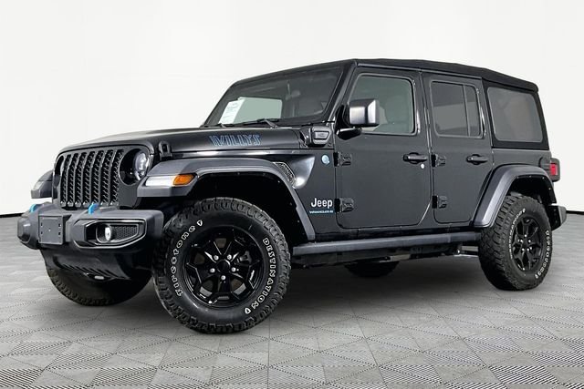 Used 2023 Black Jeep Willys 4xe image 1
