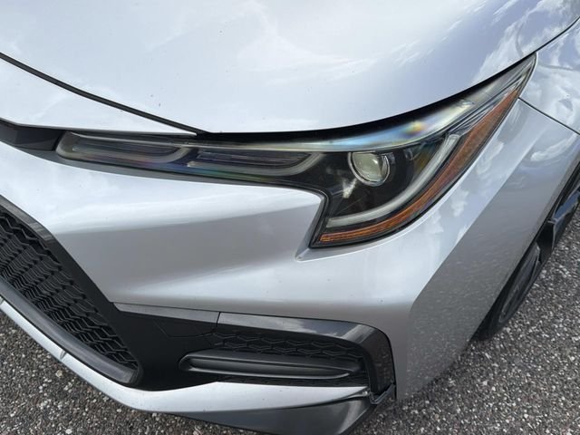 Used 2020 Silver Toyota SE image 10
