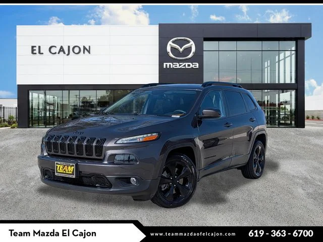 Used 2016 Gray Jeep Limited image 1