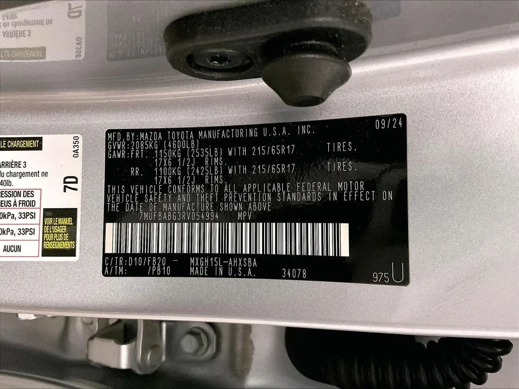 Used 2024 Silver Toyota Hybrid SE image 39