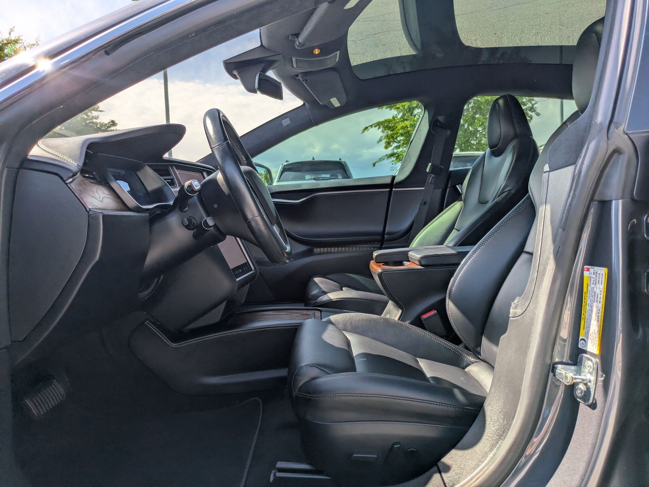 Used 2021 Midnight Silver Metallic Tesla Long Range image 15