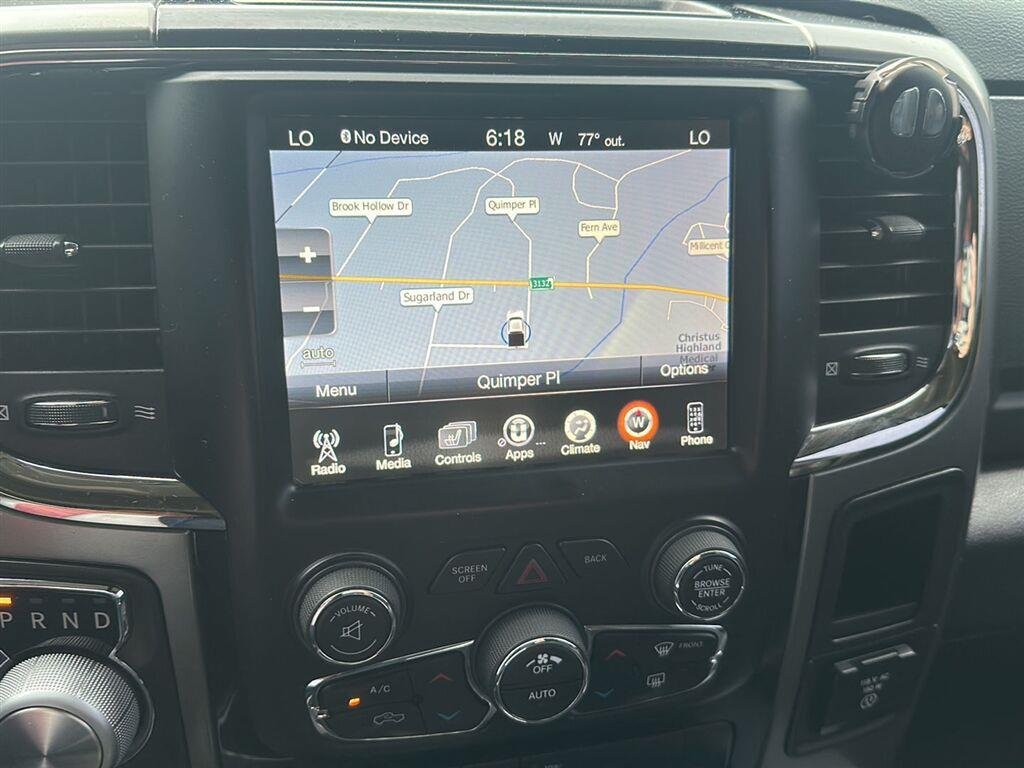 Used 2017 Bright White Clearcoat Ram Sport image 9