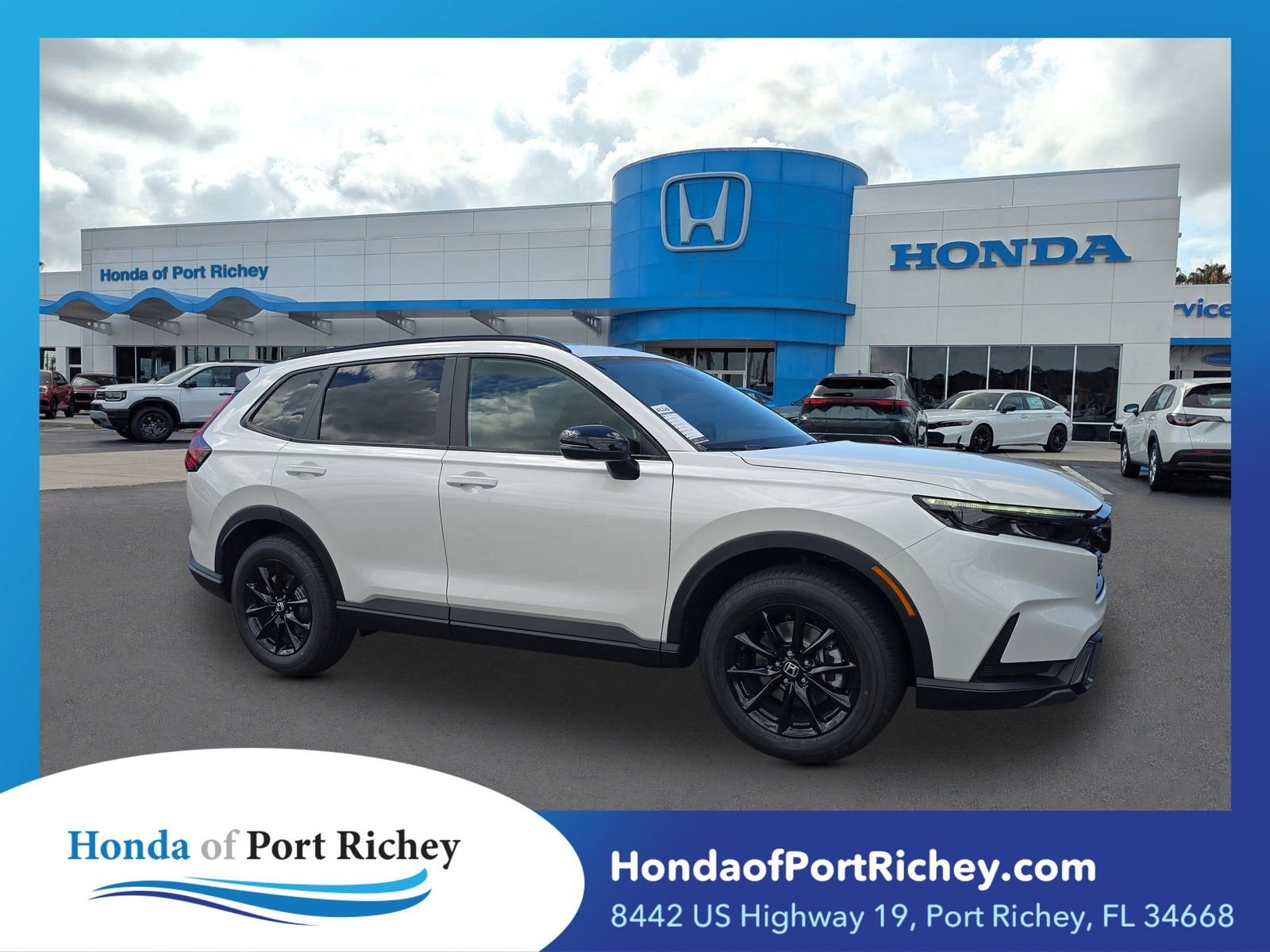 New 2026 Platinum White Pearl Honda Sport image 1